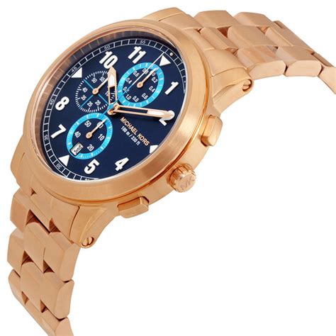 michael kors men's paxton mk8550|Michael Kors Paxton Chronograph Blue Sunray Dial Men'sWatch .